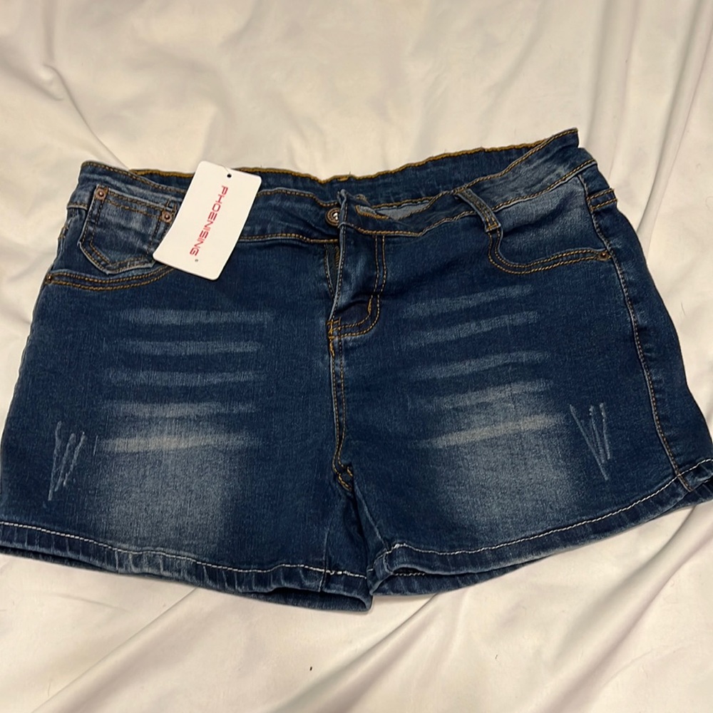 Phoenising, shorts, US size 10, dark blue